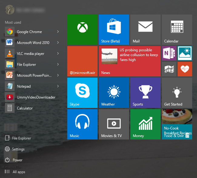 How to Use and Tweak the Start Screen in Windows 10